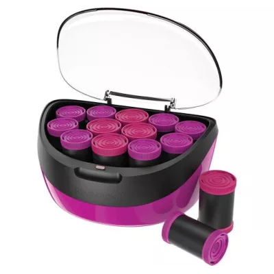 Термо бігуді Remington Jumbo Curls, 600Вт, D-36,41mm, 12шт, іонізація, кондиціонування, рожевий (H5670)