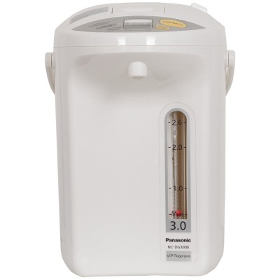 Термопот Panasonic 3л, дисплей, пластик, білий (NC-DG3000WTS)