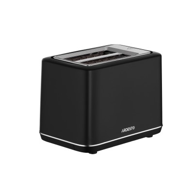 Тостер Ardesto Elegance 800Вт, LED дисплей, пластик, чорний (T-K301E)