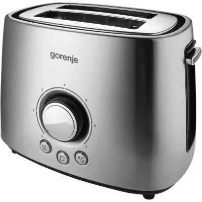 Тостер Gorenje 1000Вт, метал (T1000E)