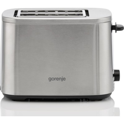 Тостер Gorenje 800Вт, підігрів, розморожування, пластик, сріблястий (T800DS)