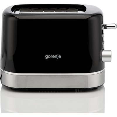 Тостер Gorenje 850Вт, підігрів, розморожування, пластик, чорний (T800DB)