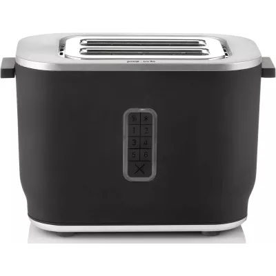 Тостер Gorenje, 800Вт, пластик/метал, чорний (T800ORAB)