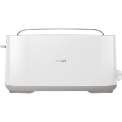 Тостер Philips Daily Collection 1000Вт, 1 відділення, пластик, білий (HD2590/00)