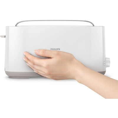 Тостер Philips Daily Collection 1000Вт, 1 відділення, пластик, білий (HD2590/00)
