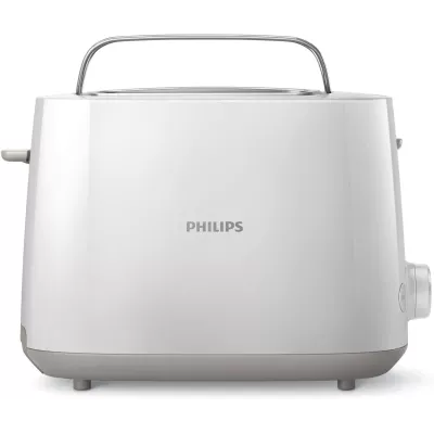 Тостер Philips Daily Collection 830Вт, пластик, білий (HD2581/00)