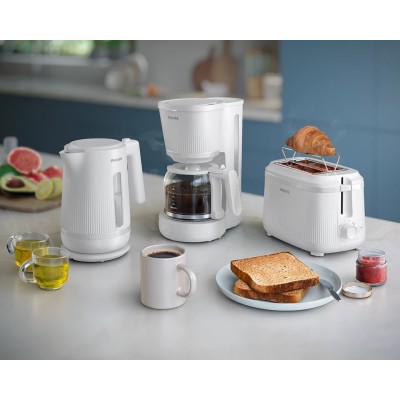 Тостер Philips Series 3000 900Вт, пластик, підігрів,разморозка, білий (HD2511/00)