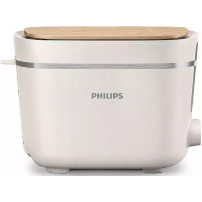 Тостер Philips Series Eco Conscious Edition 830Вт, кришка від пилу, пластик, білий (HD2640/10)