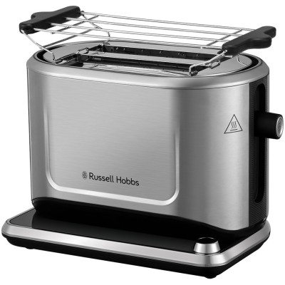 Тостер Russell Hobbs Attentiv 2 Slice 1500Вт, підігрів, розморожування, метал (26210-56)