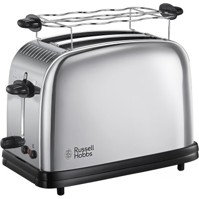 Тостер Russell Hobbs Chester 1670Вт, підігрів, метал. (23310-56)