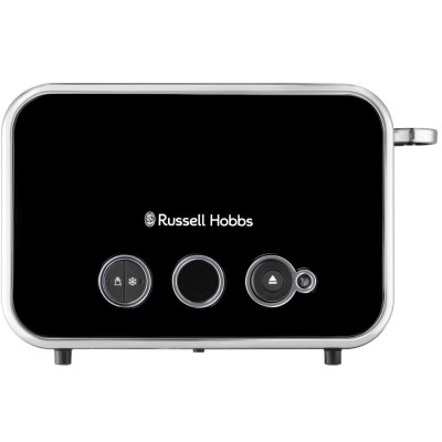Тостер Russell Hobbs Distinctions 2-Slice 1670Вт, підігрів, розморожування, пластик, чорний (26430-56)