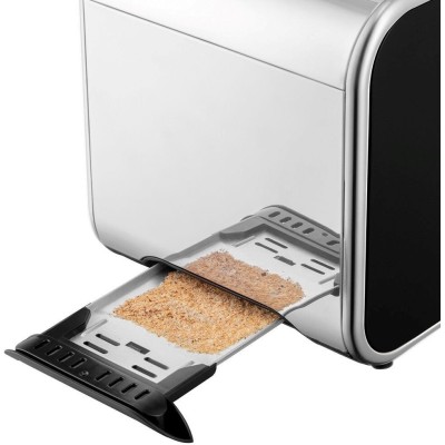 Тостер Russell Hobbs Distinctions 2-Slice 1670Вт, підігрів, розморожування, пластик, чорний (26430-56)