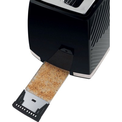 Тостер Russell Hobbs GrooWe 2 Slice 850Вт, підігрів, розморожування, пластик, чорний (26390-56)