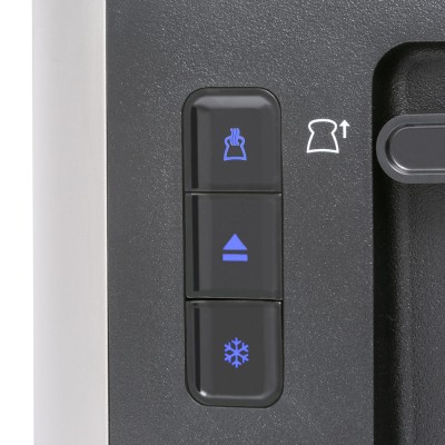 Тостер Russell Hobbs Heaton, нержав., підігрів,разморозка, чорний+нерж (27390-56)