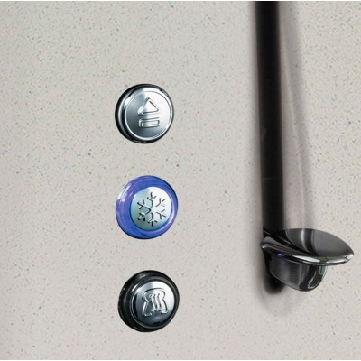Тостер Russell Hobbs Luna Stone 2 Slice, 1550Вт, нержавіюча сталь+ пластик, підігрів, розморожування, бежевий (26970-56)