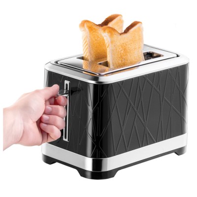 Тостер Russell Hobbs Structure, 1050Вт, пластик, чорний (28091-56)