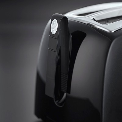 Тостер Russell Hobbs Textures 850Вт, пластик, чорний (22601-56)