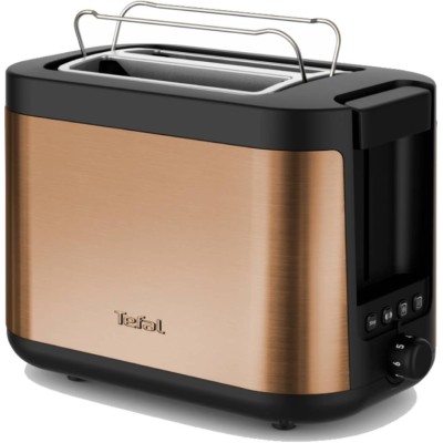 Тостер Tefal Coppertinto 850Вт, розморожування, метал, бронзовий (TT430G10)