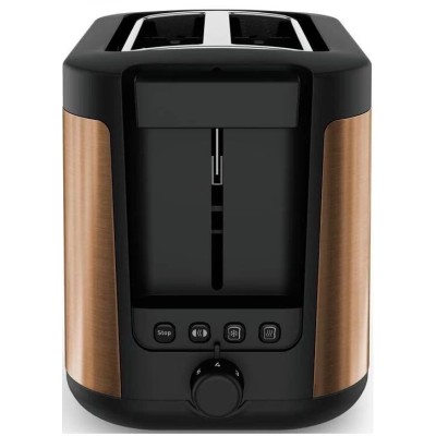 Тостер Tefal Coppertinto 850Вт, розморожування, метал, бронзовий (TT430G10)