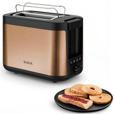 Тостер Tefal Coppertinto 850Вт, розморожування, метал, бронзовий (TT430G10)