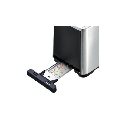 Тостер Tefal Cube 900Вт, метал/пластик, чорний (TT420D30)