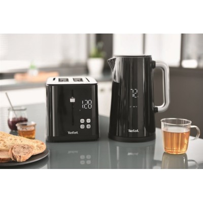 Тостер Tefal Digital 850Вт, LED дисплей, пластик, чорний (TT640810)