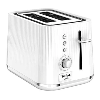 Тостер Tefal Loft 850Вт, пластик, білий (TT761138)
