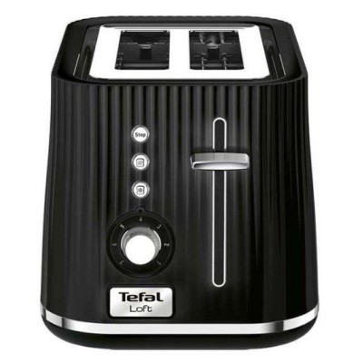 Тостер Tefal Loft 850Вт, розморожування, пластик, чорний (TT761838)