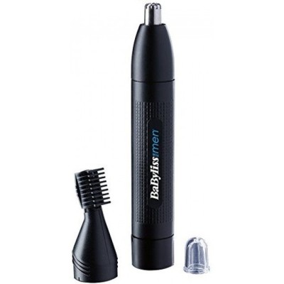 Тример Babyliss, для носа, батарейки АА, в компл., насадок-1, чорний (E652E)