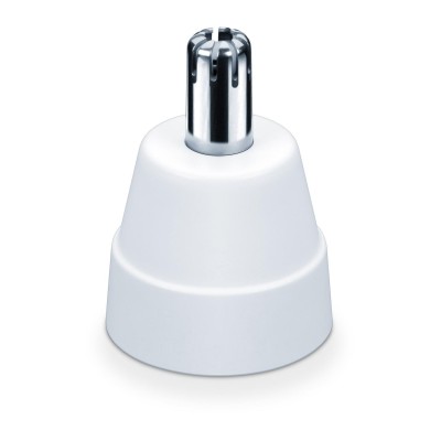 Тример Beurer для носа, вух та брів, жіночий, ААx1, насадок-2, сталь, біло-рожевий (HL_16)