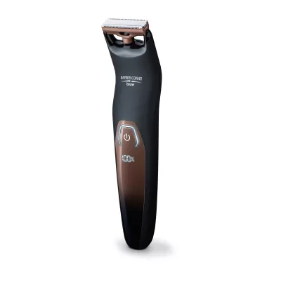 Тример Beurer, мережа+акум., вібраційний мотор, насадок-1, титан.напил., чорний (HR_6000)