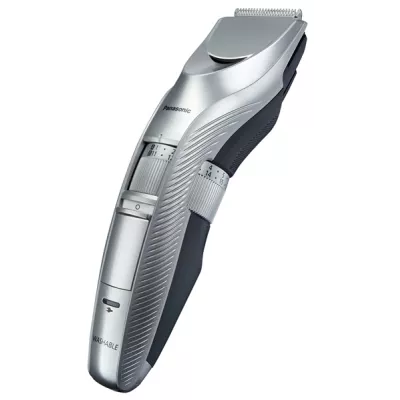 Тример Panasonic, для бороди, вусів і голови, мережа+акум., насадок-2, кейс, сталь, сріблястий (ER-GC71-S520)