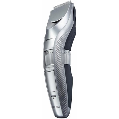 Тример Panasonic, для бороди, вусів і голови, мережа+акум., насадок-2, кейс, сталь, сріблястий (ER-GC71-S520)