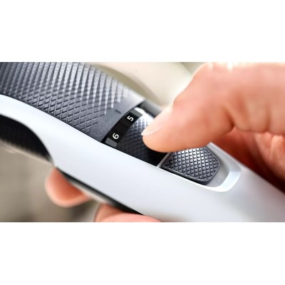 Тример Philips Beardtrimmer series 3000, для бороди і вусів, акум., сталь, чорно-сріблястий (BT3206/14)