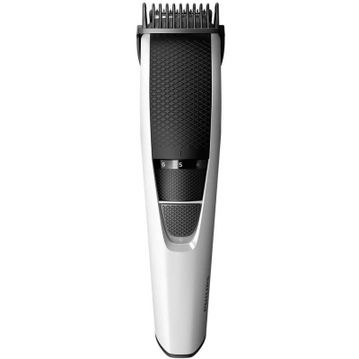 Тример Philips Beardtrimmer series 3000, для бороди і вусів, акум., сталь, чорно-сріблястий (BT3206/14)