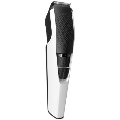 Тример Philips Beardtrimmer series 3000, для бороди і вусів, акум., сталь, чорно-сріблястий (BT3206/14)