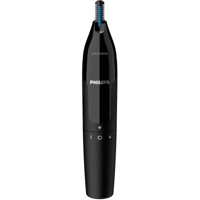 Тример Philips Series 1000, для носа та вух, 1хАА, сталь, чорний (NT1650/16)