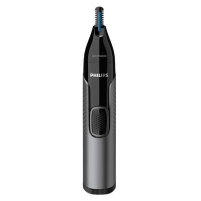 Тример Philips Series 3000, 1хАА, насадок-2, сталь, чорний (NT3650/16)