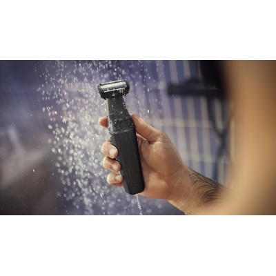 Тример Philips Series 3001, для тіла та інтимних зон, акум., насадок-1, сталь, чорний (BG3017/01)