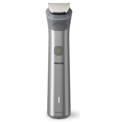 Тример Philips Series 5000, акум., насадок-11, сталь, сірий (MG5930/15)