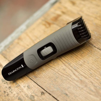 Тример Remington Beard Boss Pro, для бороди і вусів, акум., титан.напил., чорний (MB4131)