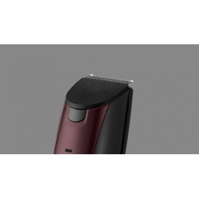 Тример Remington Beard Kit, для бороди, вусів і голови, акум., титан.напил., бордовий (MB4047)