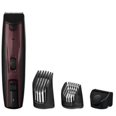Тример Remington Beard Kit, для бороди, вусів і голови, акум., титан.напил., бордовий (MB4047)