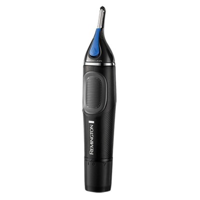 Тример Remington Nano Series Lithium, для носа та вух, ААx1, насадок-4, сталь, чорно-синій (NE3870)