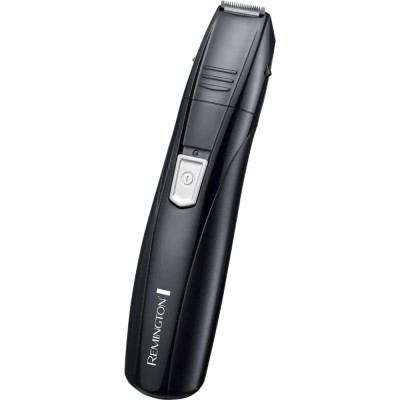 Тример Remington Pilot all in one kit, для бороди, вусів, носа та тіла, ААх2, насадок-4, сталь, чорний (PG180)