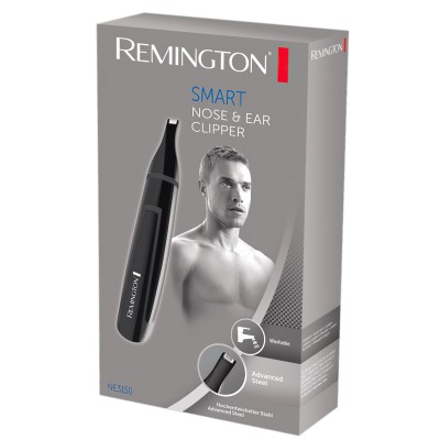 Тример Remington Smart, для носа та вух, ААх1, сталь, чорно-синій (NE3150)
