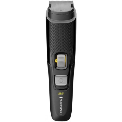 Тример Remington Style Series, для бороди і вусів, АААх2, роторний мотор, чохол, сталь, чорний (MB3000)