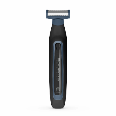 Тример Rowenta Forever Sharp Sport Collection, для бороди і вусів, мережа+акум., роторний мотор, насадок-3, сталь, чорно-синій (