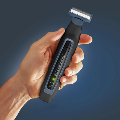 Тример Rowenta Forever Sharp Sport Collection, для бороди і вусів, мережа+акум., роторний мотор, насадок-3, сталь, чорно-синій (