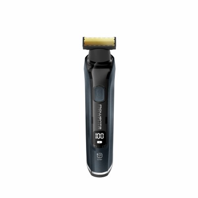 Тример Rowenta Forever Sharp Ultimate, для бороди, вусів, акум., насадок-10, 120 хв. використання, дисплей, сталь, синій (TN6204